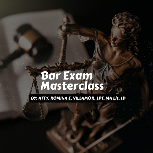 Bar Exam Masterclass